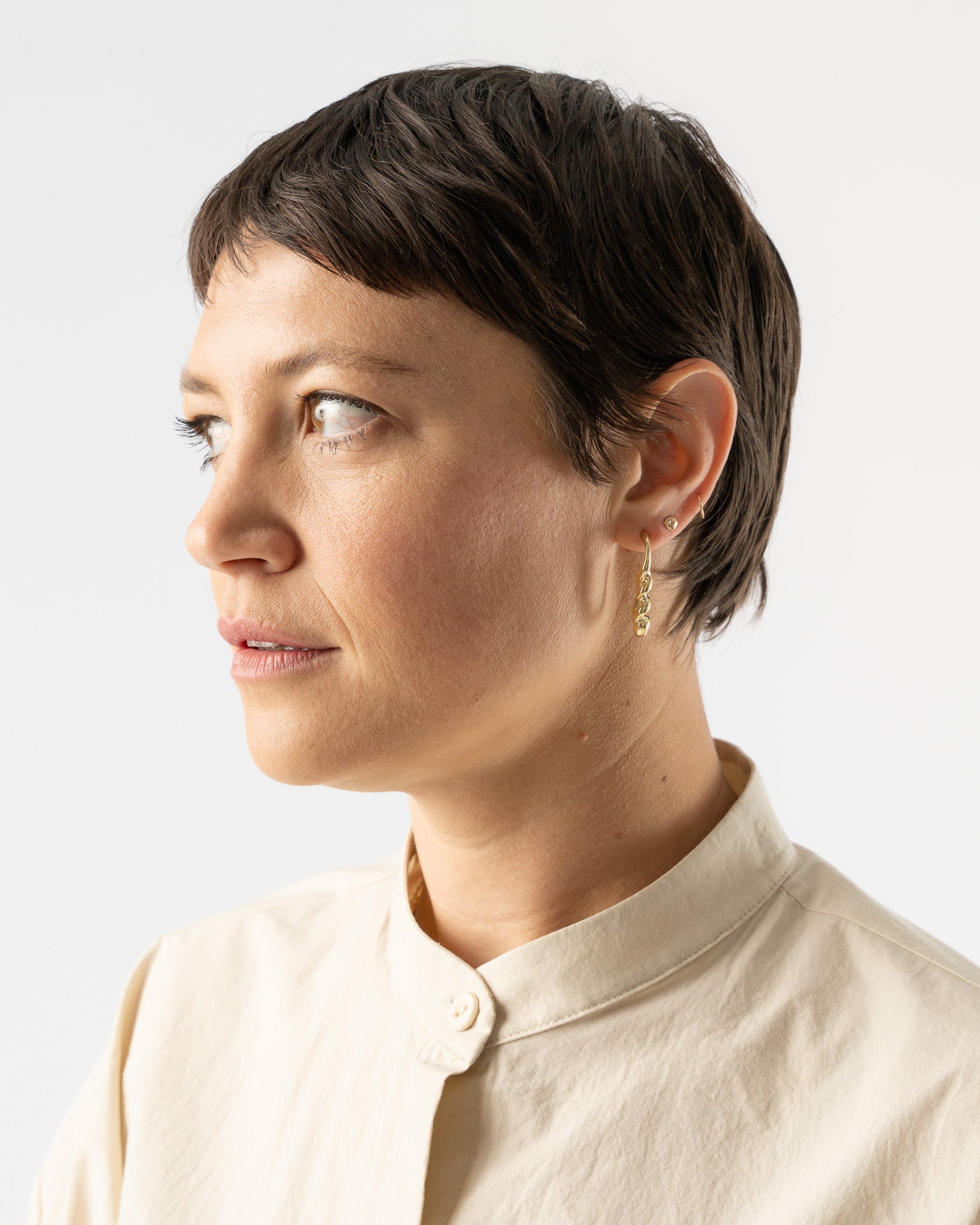 Leigh-Miller-Small-Corkskrew-Earrings-in-Sterling-Silver-Santa-Barbara-Boutique-Jake-and-Jones-Sustainable-Fashion