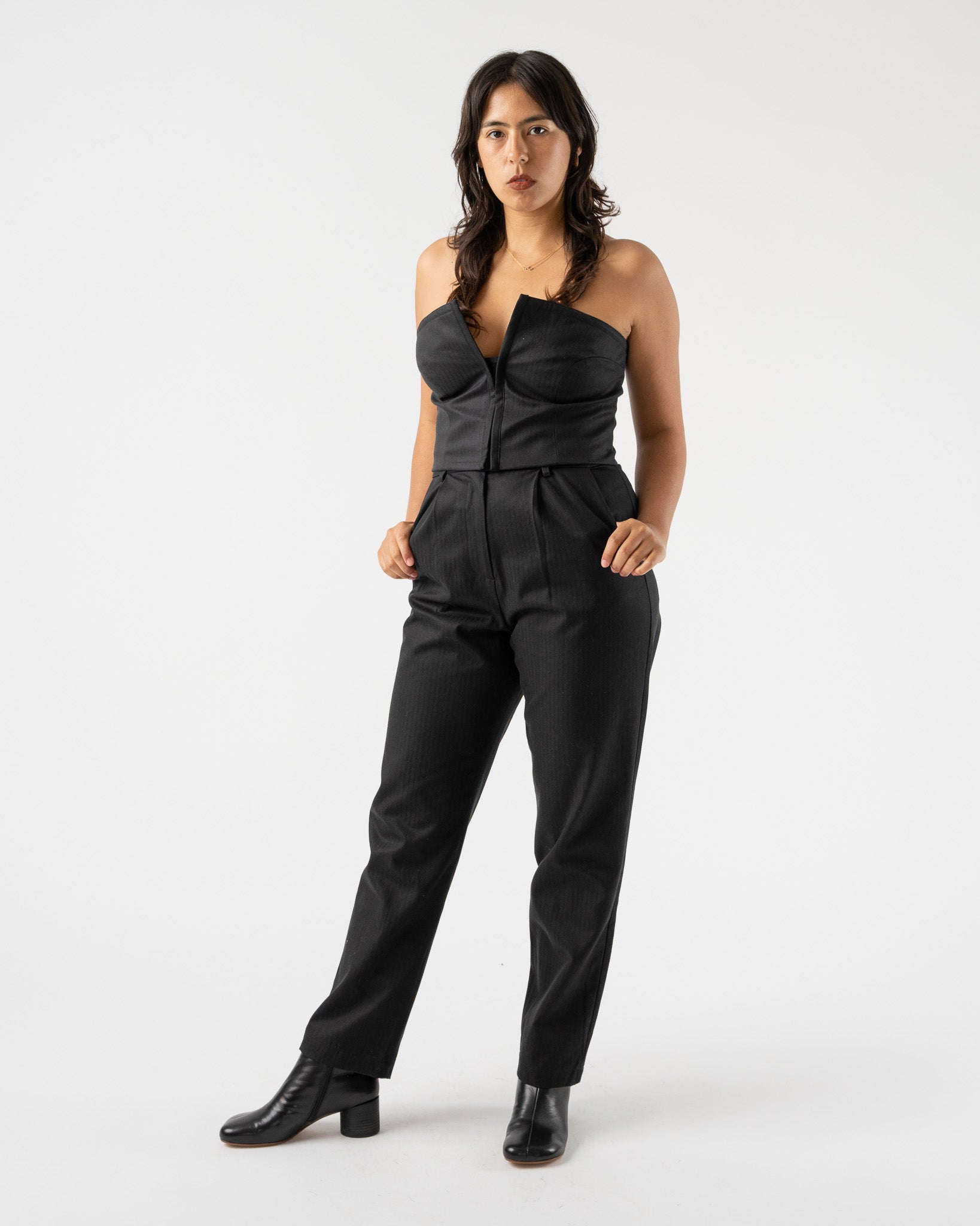Mara-Hoffman-Layne-in-Black-jake-and-jones-santa-barbara-boutique-curated-slow-fashion