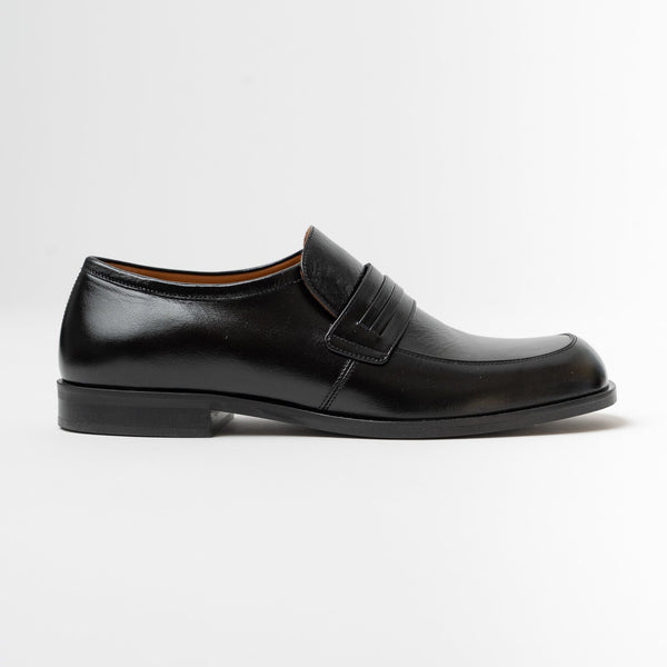 Marni Moccasin Shoe in Black Curated at Jake and Jones