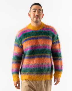 Marni Roundneck Sweater in Multi Stripe