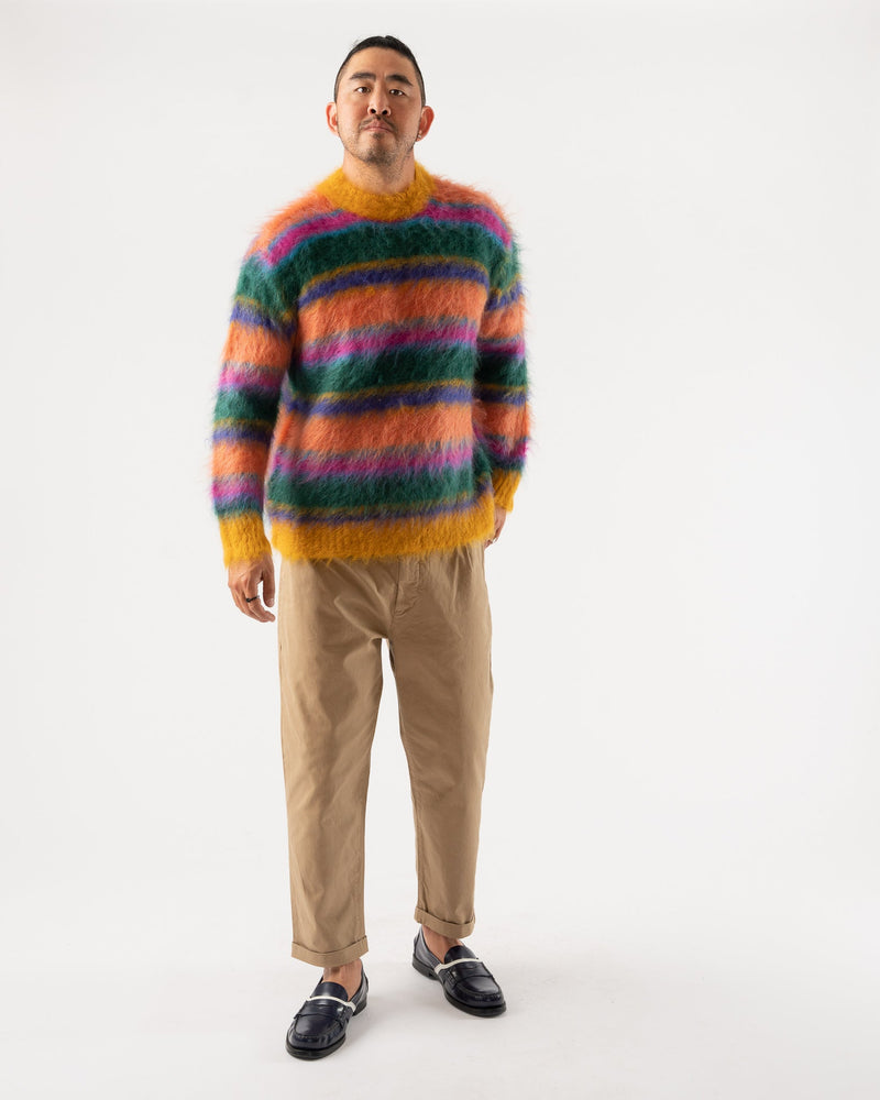 Marni Roundneck Sweater in Multi Stripe
