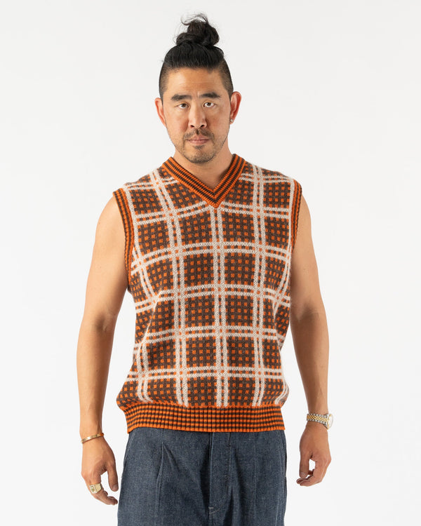 Marni-V-Neck-Sweater-in-Lobster-Santa-Barbara-Boutique-Jake-and-Jones-Sustainable-Fashion