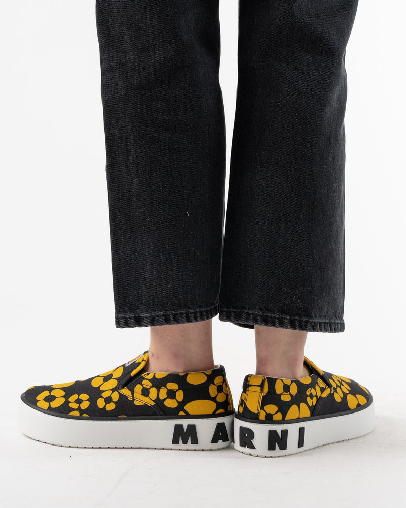 Marni x Carhartt Paw Sneakers in Sunflower Floral