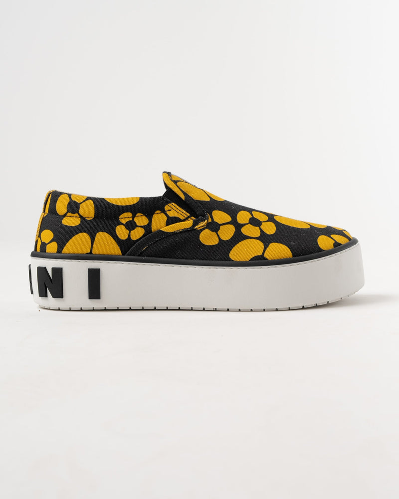 Marni x Carhartt Paw Sneakers in Sunflower Floral Curated at Jake