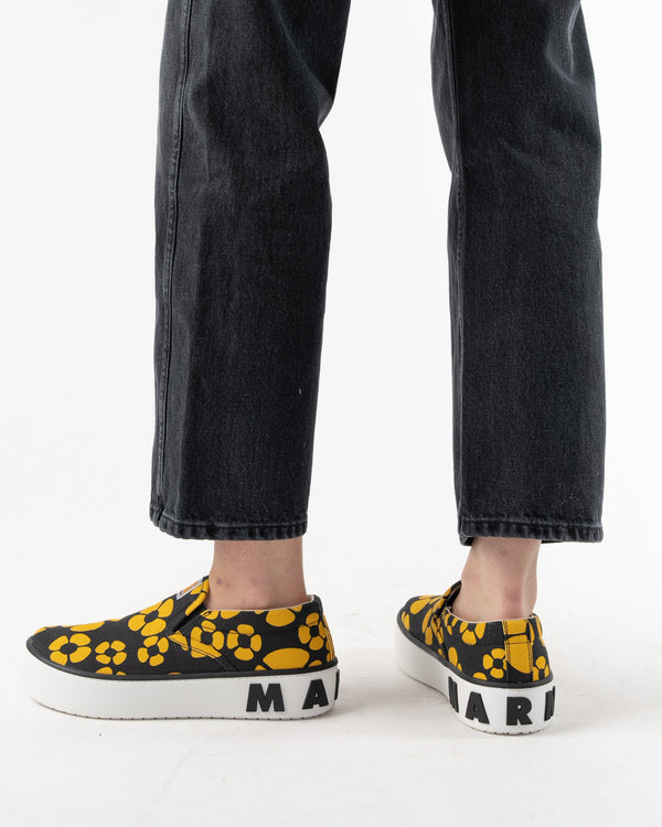 Marni x Carhartt Paw Sneakers in Sunflower Floral