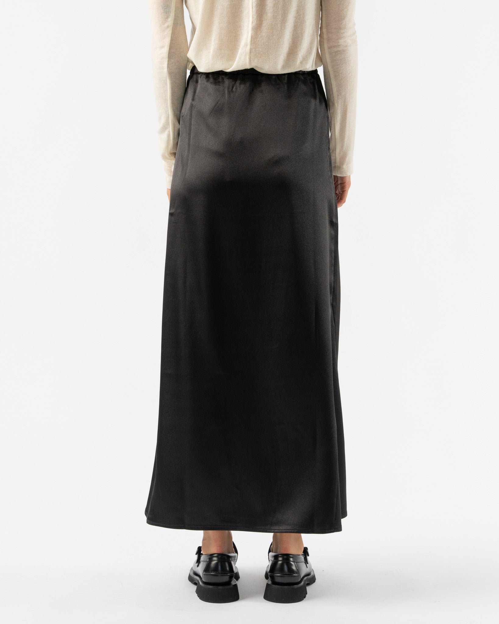 Mijeong-Park-Stretch-Satin-Maxi-Skirt-in-Black-Santa-Barbara-Boutique-Jake-and-Jones-Sustainable-Fashion