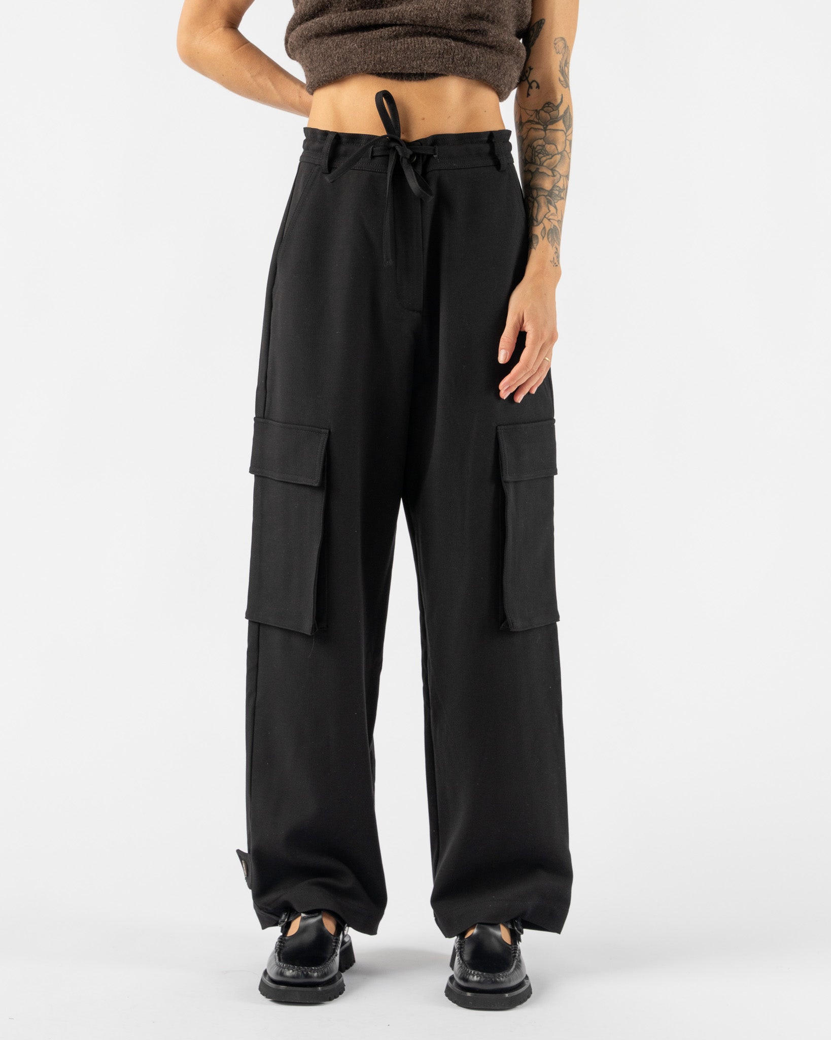 Mijeong-Park-Wide-Leg-Cargo-Pants-in-Black-Santa-Barbara-Boutique-Jake-and-Jones-Sustainable-Fashion