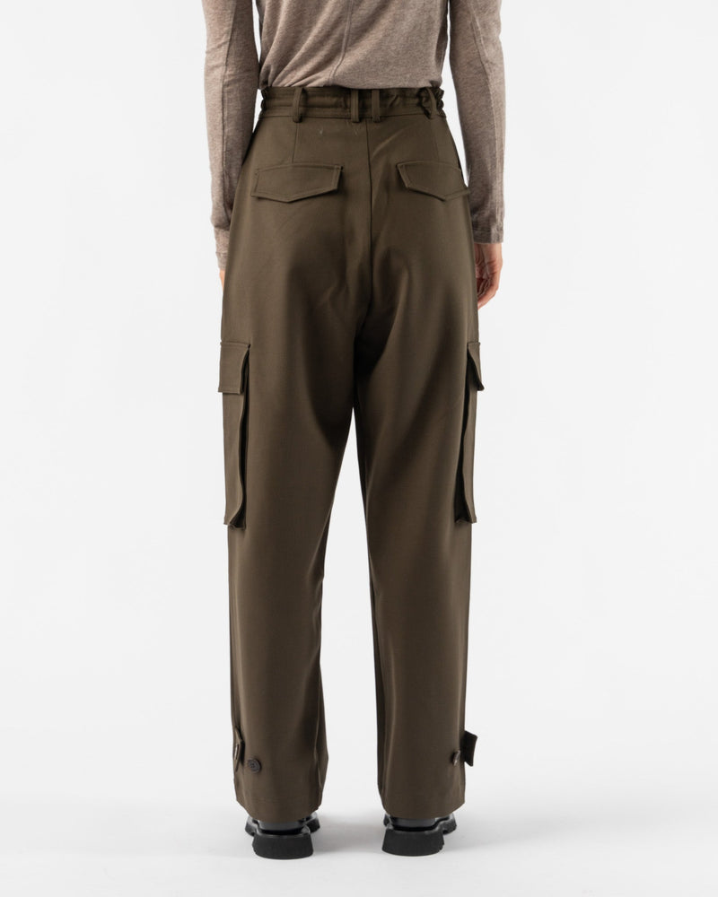 Pleat Front Wide Leg Pants in Charcoal by MIJEONG PARK – New Classics  Studios