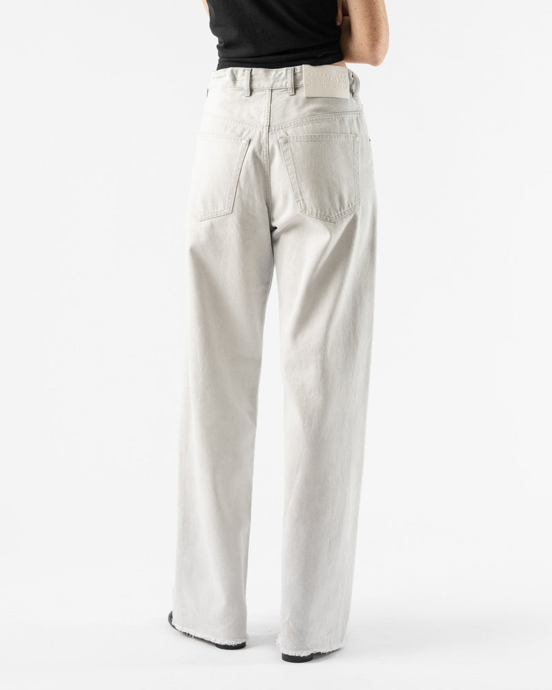 Maison Margiela 1 Women's White Casual Pants US M IT 42