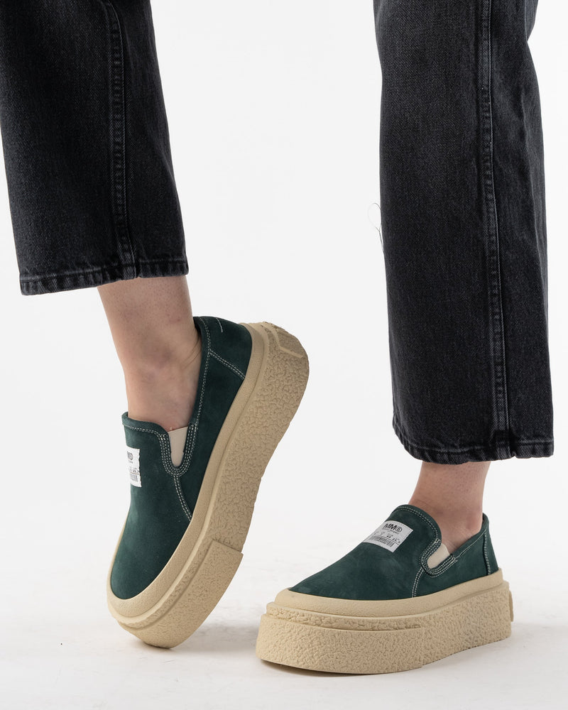 MM6 Maison Margiela Slip On Green Curated at Jake and Jones