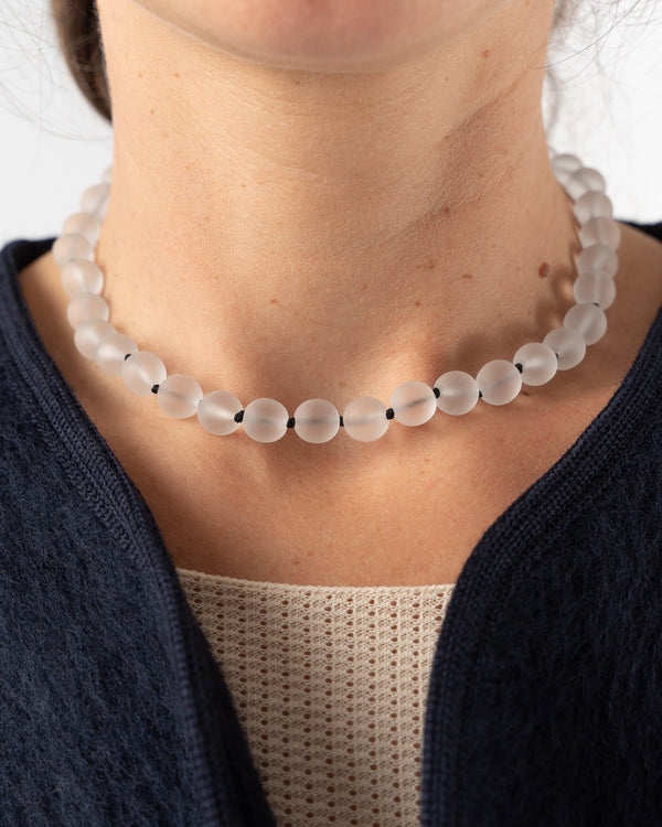 mondo-mondo-nan-necklace-in-frosted-glass-fw22-jake-and-jones-a-santa-barbara-boutique-curated-slow-fashion