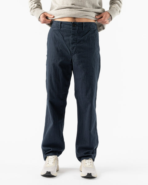 ST 別注 Jean Laumet french work pants orslow-french-work-pant-navy-