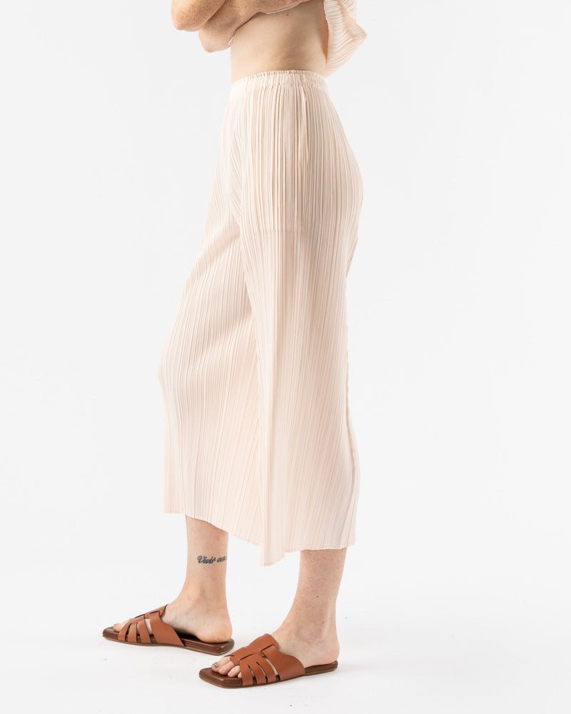 PLEATS PLEASE MELLOW PINK WHITE-