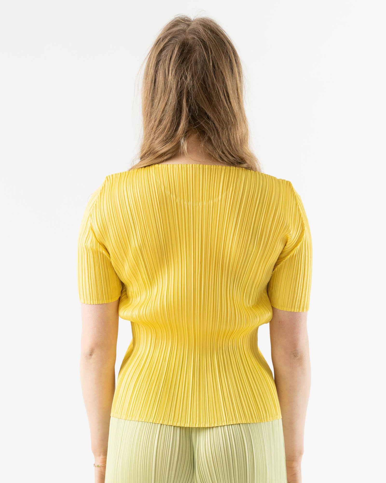 保障できる Pleats Please Issey Miyake Monthly Colors April Shirt in トップス
