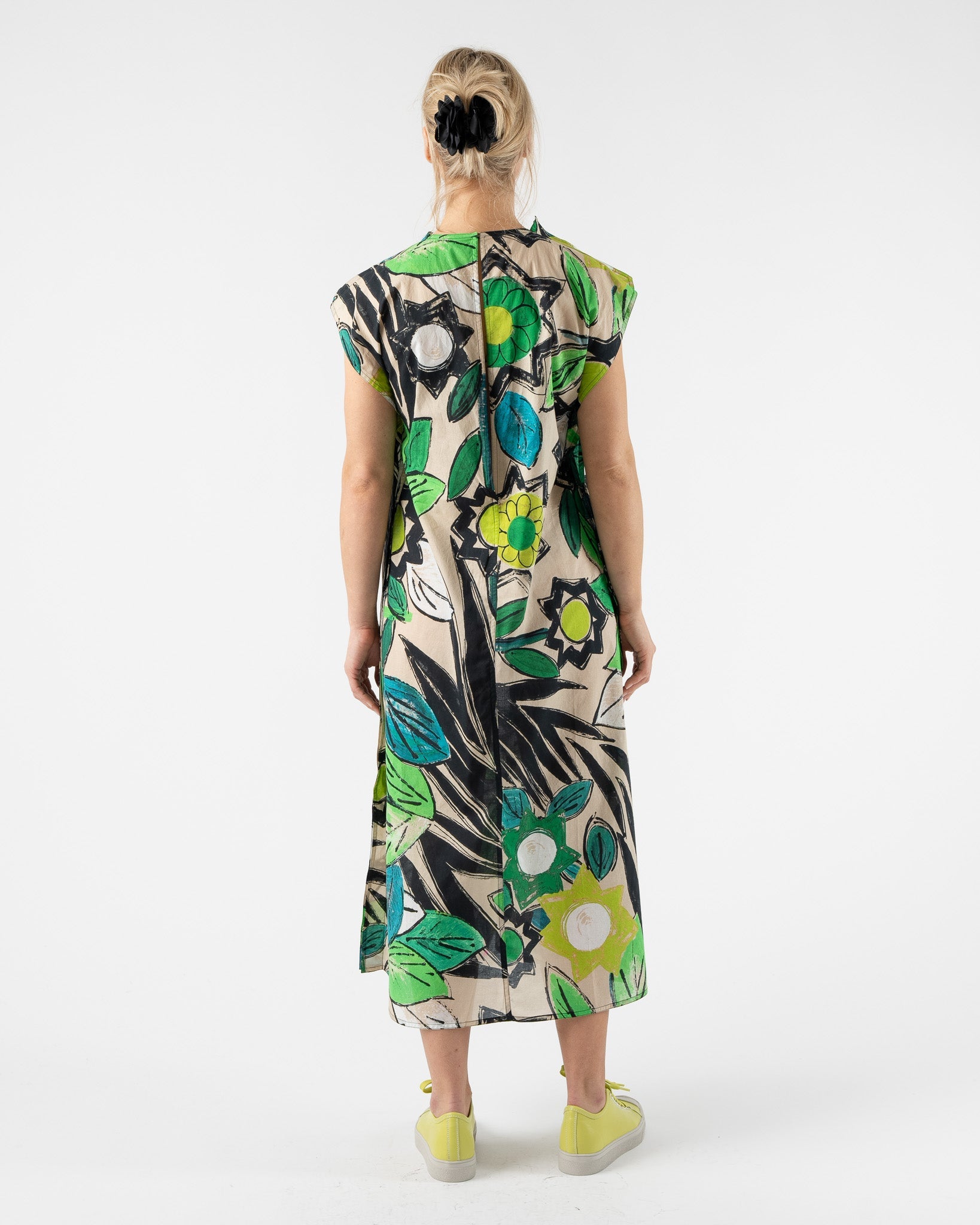 sofie-dhoore-dimi-covo-02-woven-green-flower-dress-jake-and-jones-a-santa-barbara-boutique-curated-slow-fashion