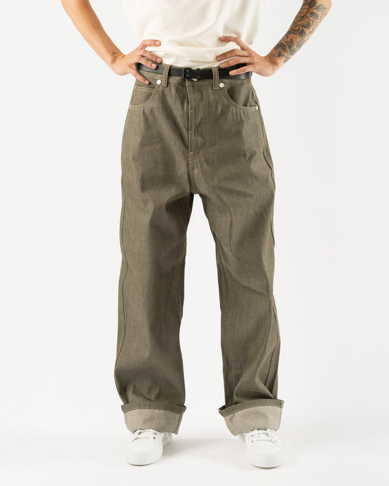 Sofie-DHoore-Peggy-Deco-5-Pocket-Jeans-in-Woven-Khaki-Santa-Barbara-Boutique-Jake-and-Jones-Sustainable-Fashion