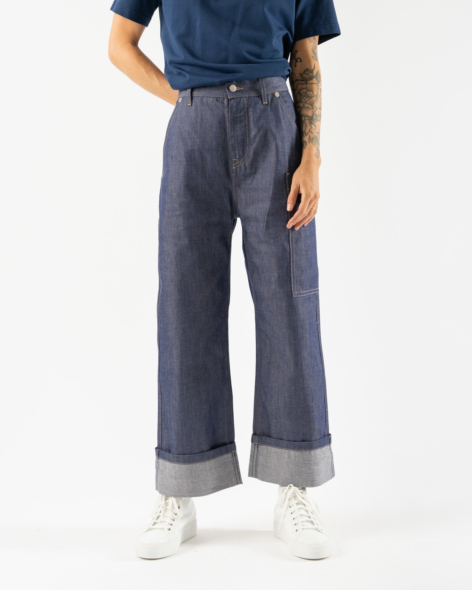 Sofie-DHoore-Praga-Deco-Jeans-in-Woven-Indigo-Santa-Barbara-Boutique-Jake-and-Jones-Sustainable-Fashion