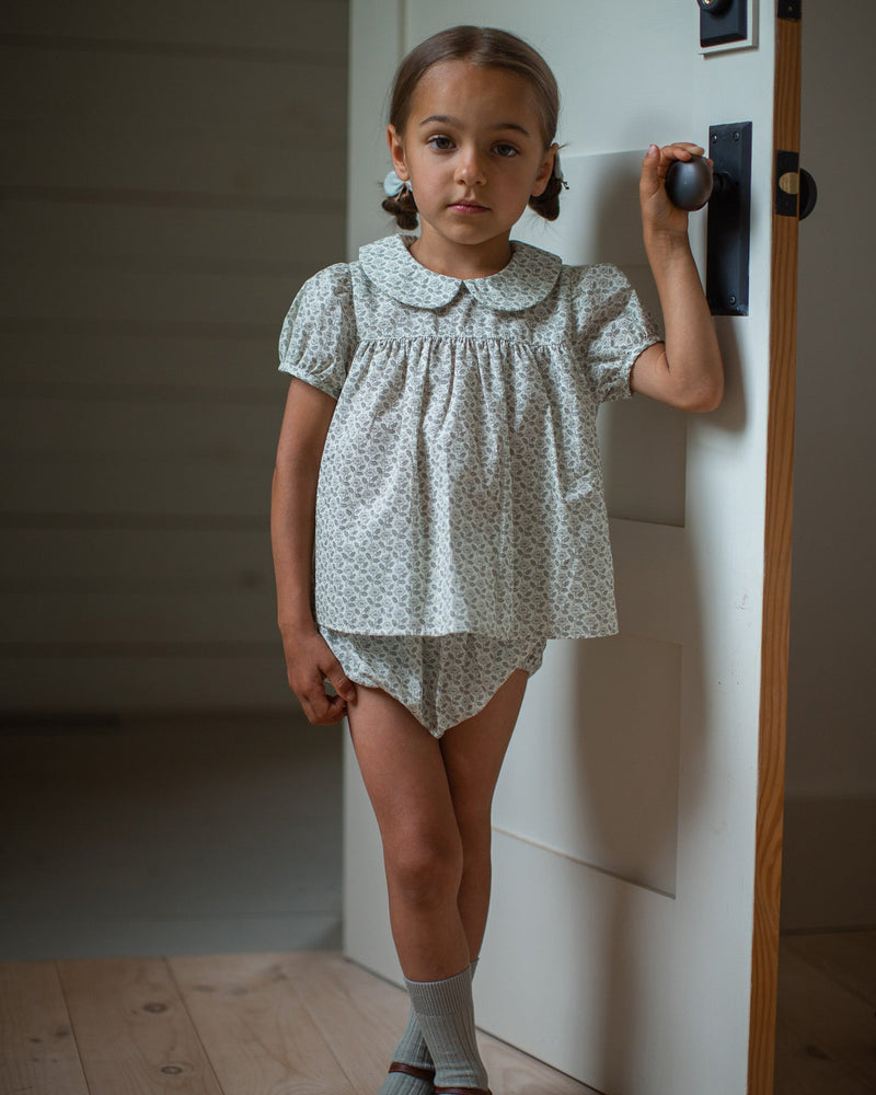 Soor Ploom Flora Shorts in Stencil Print Curated at Jake and Jones