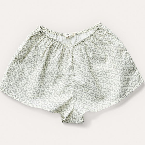 Soor Ploom Flora Shorts in Stencil Print
