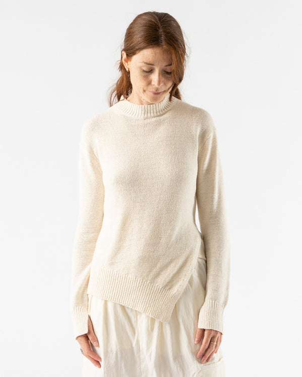 studio-nicholson-assymetric-hem-jumper-in-cream-ss23-jake-and-jones-a-santa-barbara-boutique