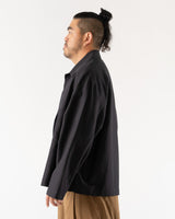 Studio Nicholson Beste Jacket in Darkest Navy Curated at Jake and