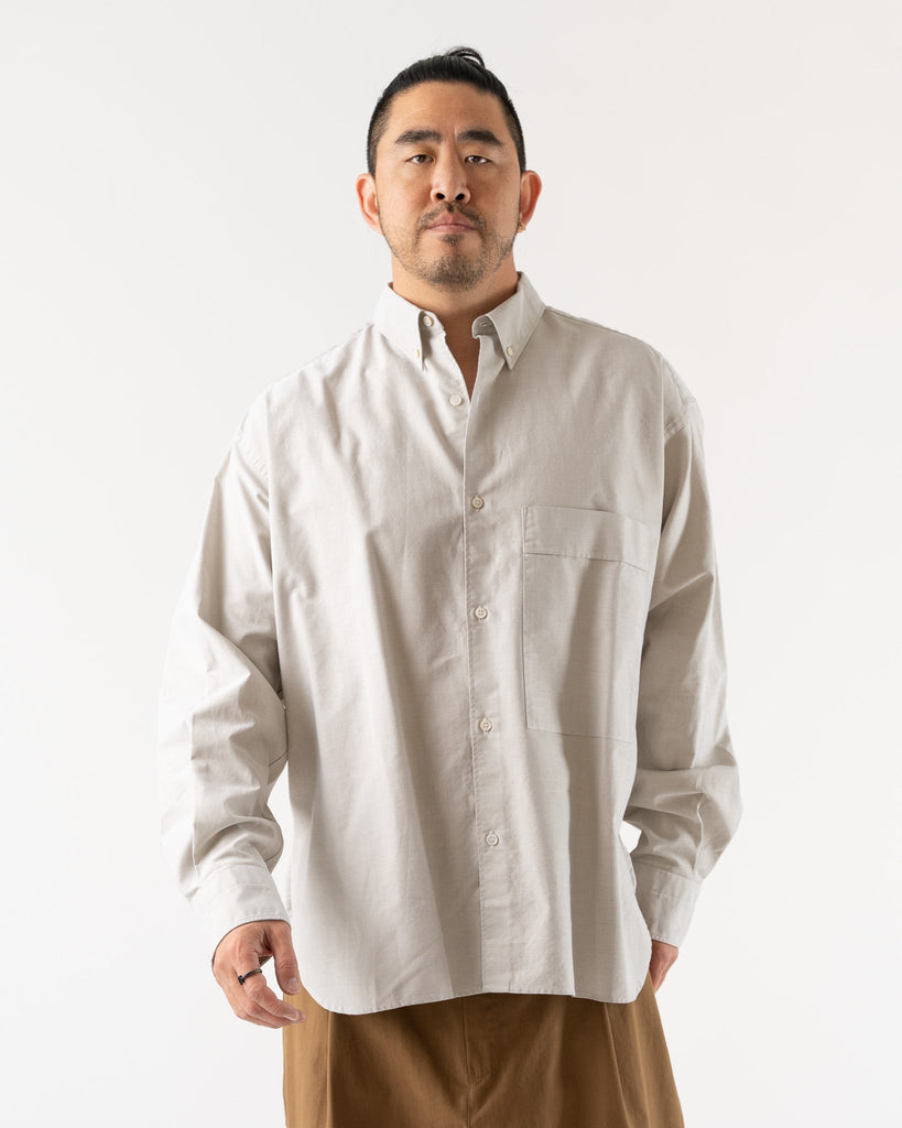 Studio Nicholson Keble Shirt in Reed