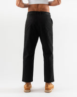 Studio Nicholson Bill Narrow Leg Pants in Black Twill at Jake and