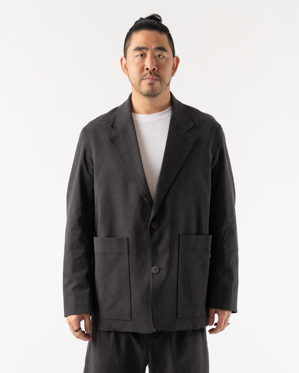 Studio-Nicholson-Soft-Tailored-Jacket-in-Darkest-Navy-MSS23-jake-and-jones-santa-barbara-boutique-curated-slow-fashion
