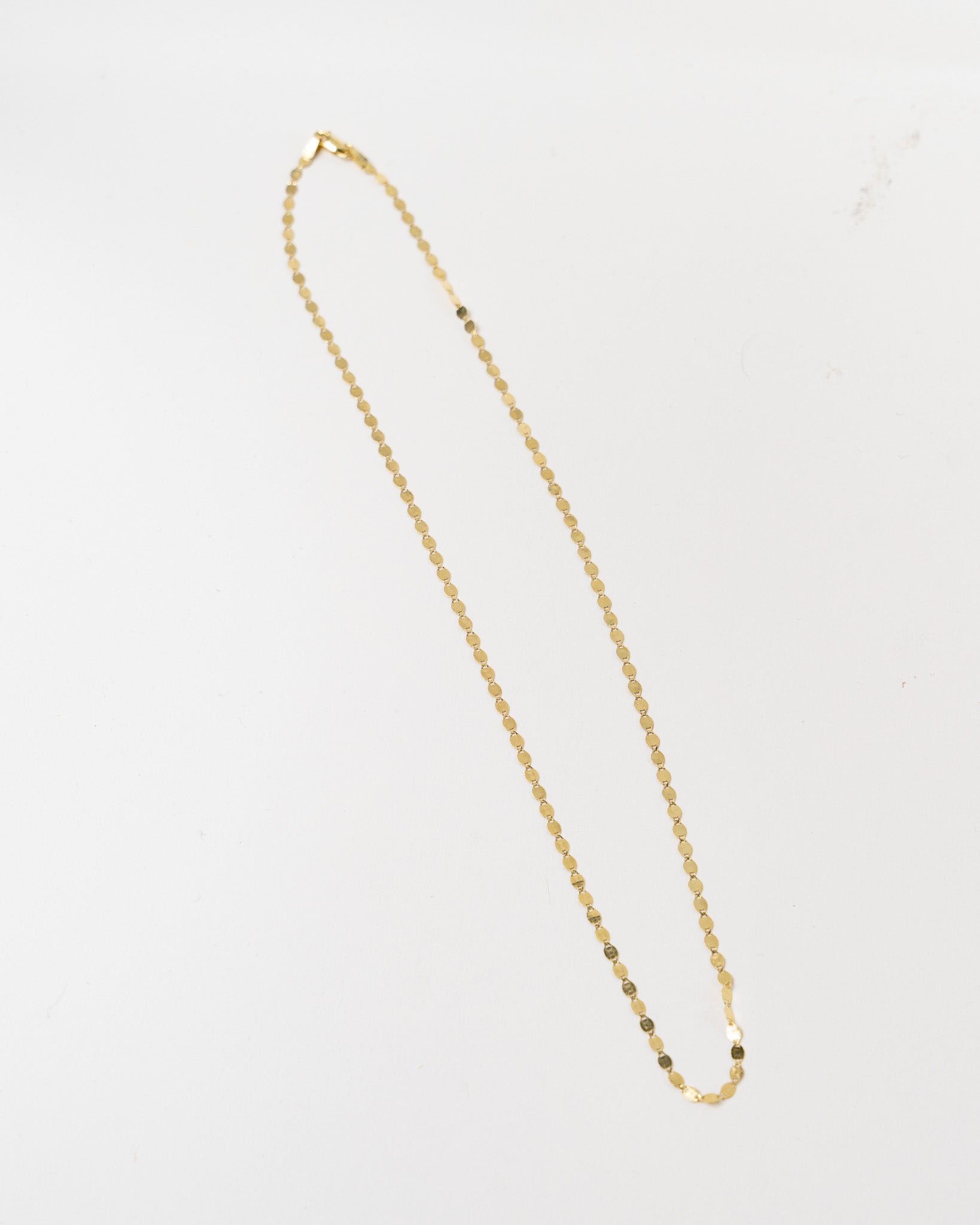 Talisman-16"-Mirror-Eye-Chain-Necklace-Santa-Barbara-Boutique-Jake-and-Jones-Sustainable-Fashion