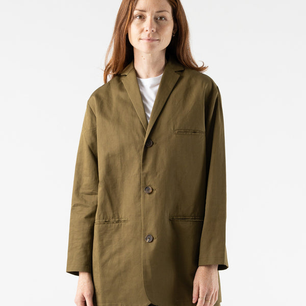 Toogood Jacktar Jacket in Khaki Curated at Jake and Jones